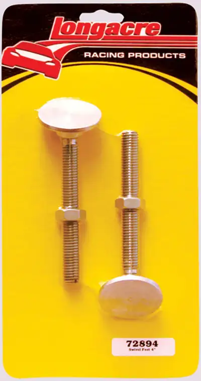 Longacre 4in Swivel Feet -2ea