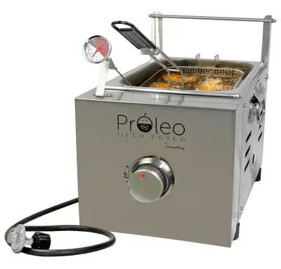 FLAME KING Flame King Proleo Portable Propane Deep Fryer