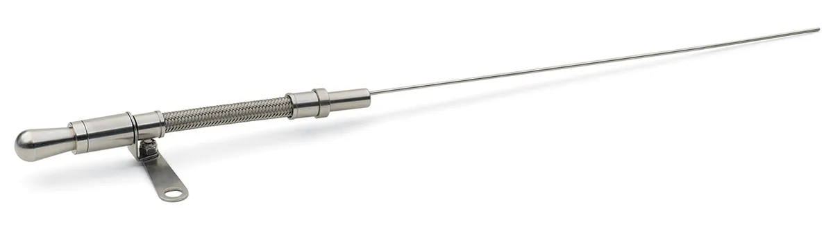 Oil Dipstick Kit Push-In Type Flexible Stainless Timing Cvr 289/302/351W Proform product image