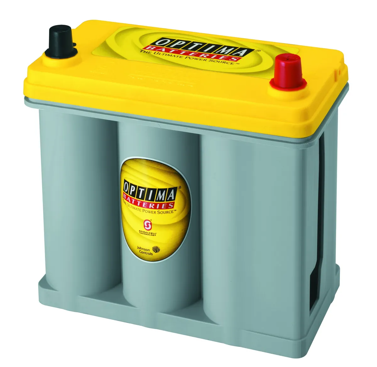 YellowTop® Deep Cycle Battery; UNBOXED; Grp. D51R; Cold Crank Amp 450; Crank Amp 575; Res. Capacity 66; Amp Hour 38; Top Terminal; L-9 5/16 in.; W-5 1/16 in.; H-8 15/16 in.; product image