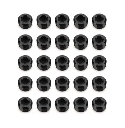 Redhorse Performance 02 (1/8inch) Npt Socket Head Pipe Plugblack25pcs