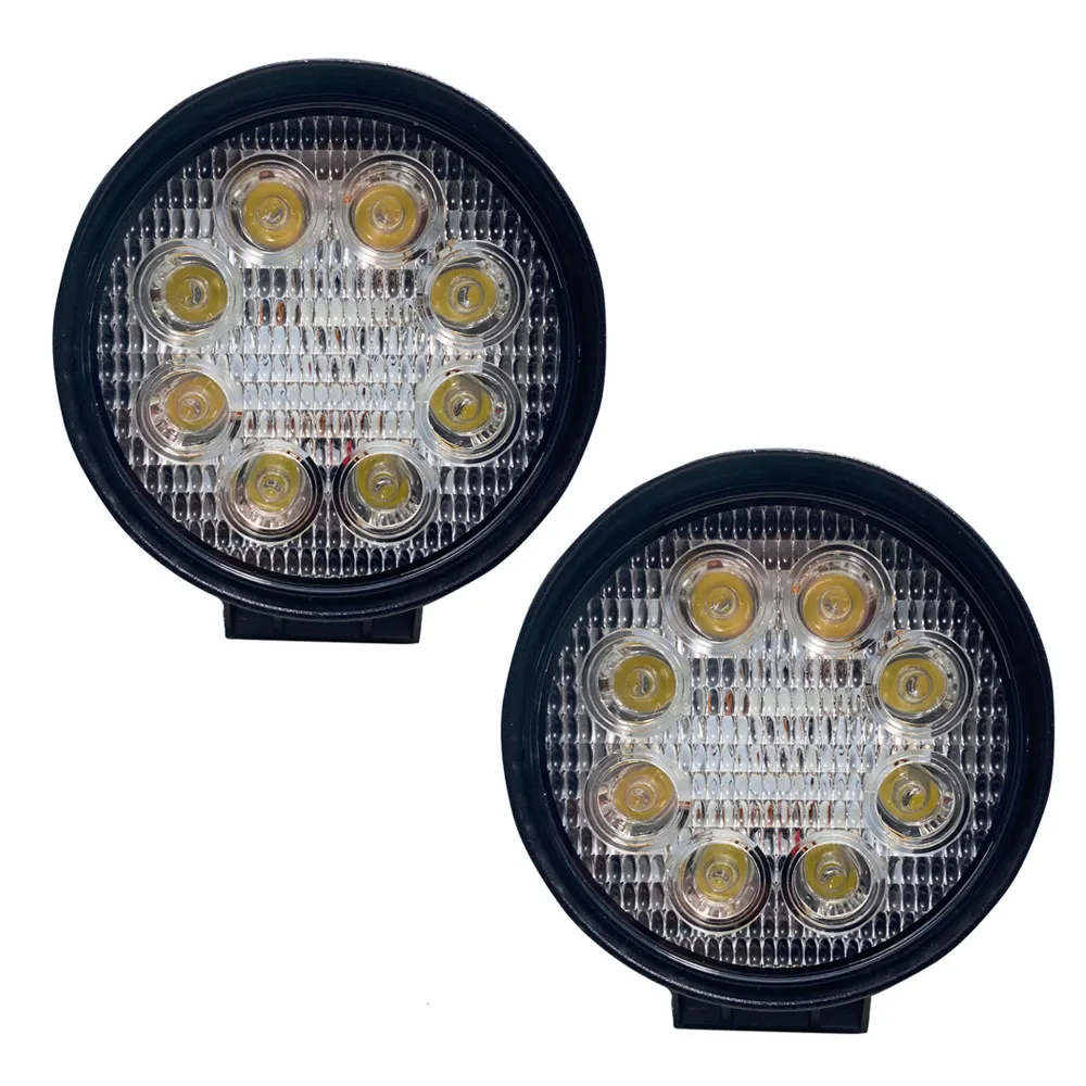 Street Series 4in Round High-Powered LED 27W / 1755LM (Pair) product image