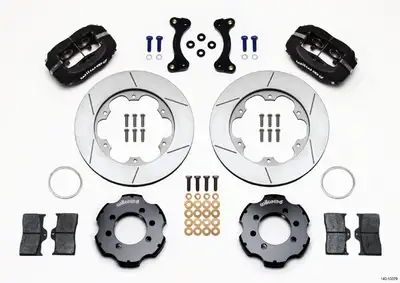 Wilwood Brakes 1991 - 2005 Mazda Forged Dynalite Big Brake Front Brake Kit (Hat) - 140-13379