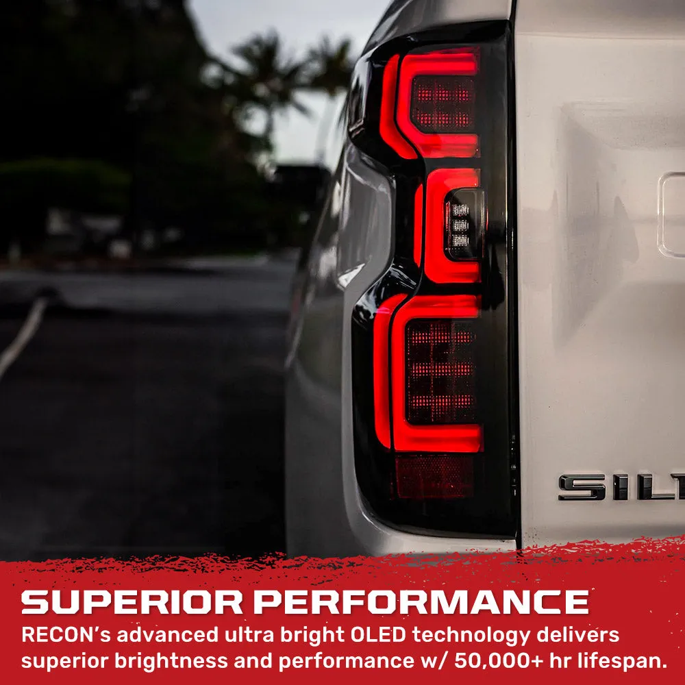 Chevy Silverado 2500/3500 20-23 Ultra Bright OLED Tail Lights (Replaces Factory/OEM Halogen Tail Lights Only) - Multiple Lens product image
