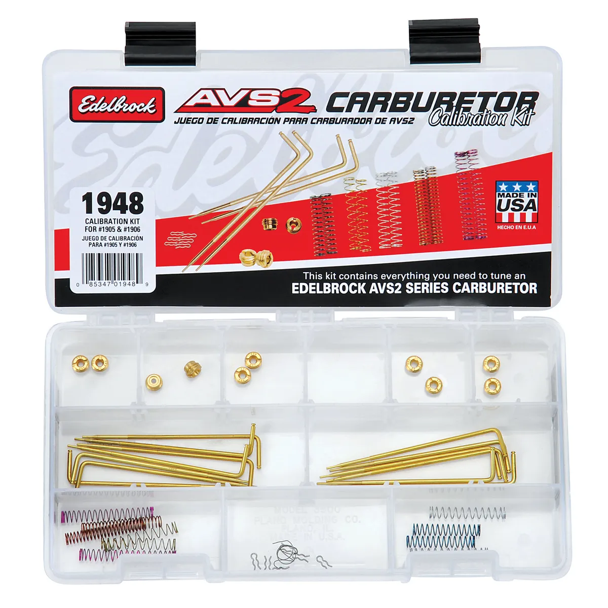 Edelbrock 1948 Edelbrock AVS2 Series Carburetor Calibration Kit #1948 product image