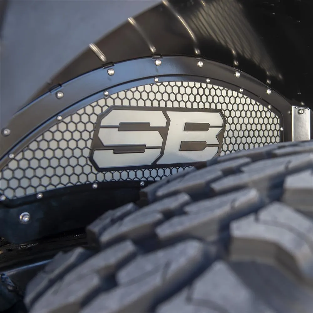Rear Aluminum Inner Fender Liner Pair - Black (18+ JL/JLU) product image
