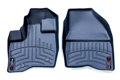 Weathertech 2011 + Ford Explorer Black Front FloorLiner