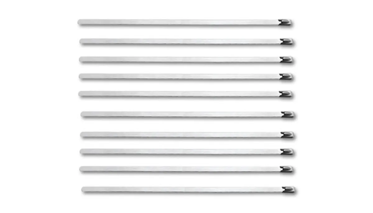 Vibrant Performance - 25898 - Stainless Steel Cable Ties, 14.5 in. long (10/pack) product image