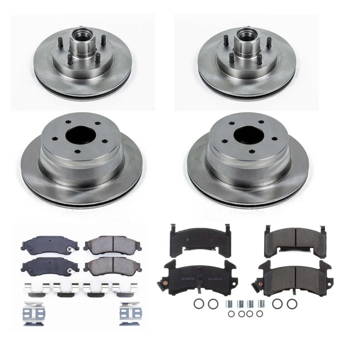 Z17 Direct Replacement Kit: Rotors; Ceramic Pads W/Hardware product image