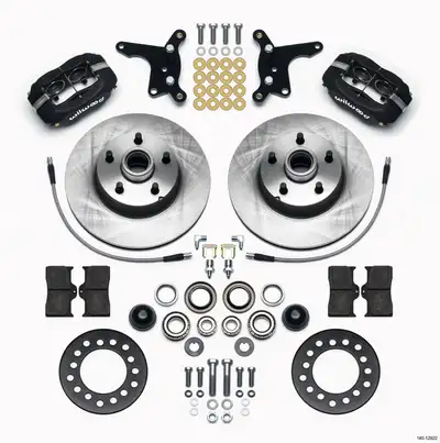 Wilwood Brakes Wilwood FDLI Front Kit 11.28in 1 PC RotorandHub Ford 1954-1956