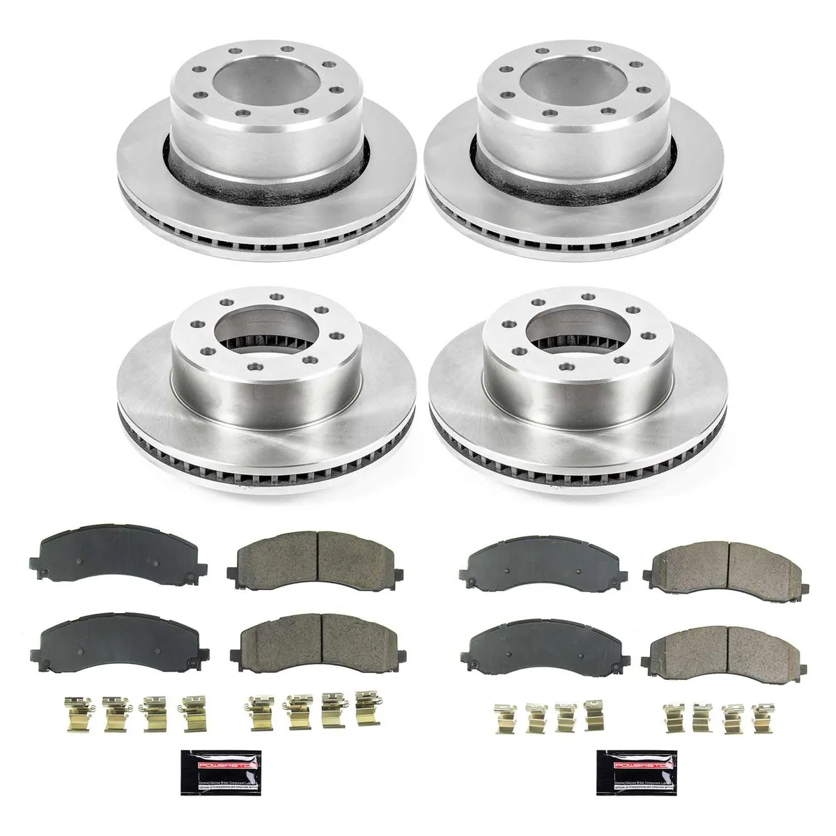 Z17 Direct Replacement Kit: Rotors; Ceramic Pads W/Hardware product image