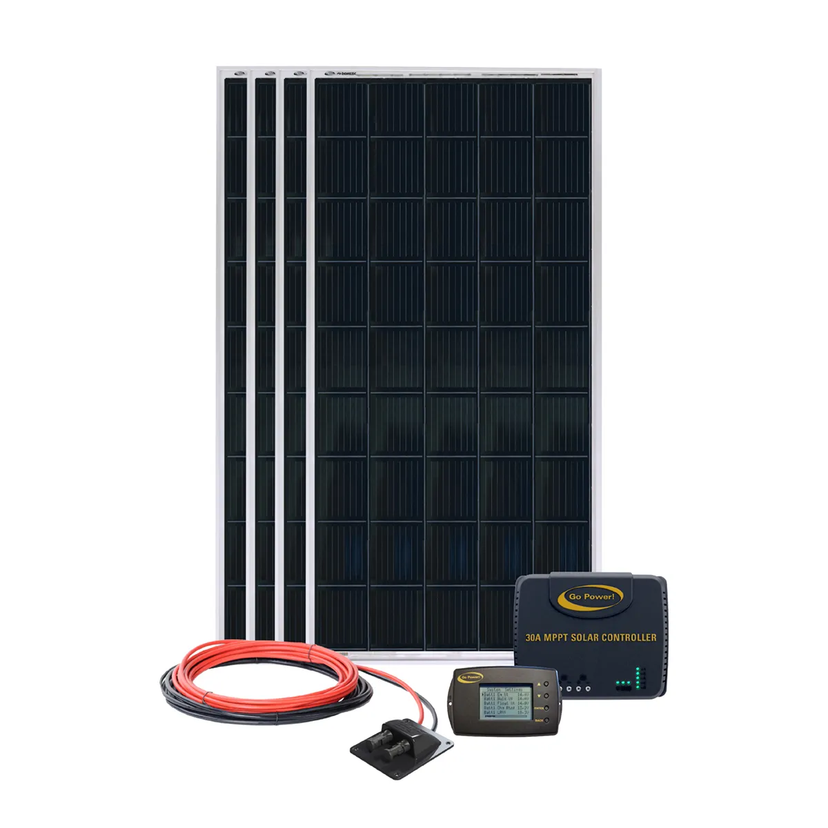 Go Power Solar-Ae-4: 800 Watt Solar Kit With