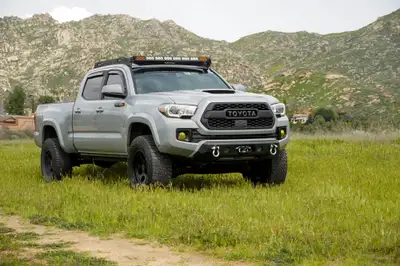 DV8 Offroad 2016-2023 Toyota Tacoma DV8 Offroad Centric Winch Front Bumper