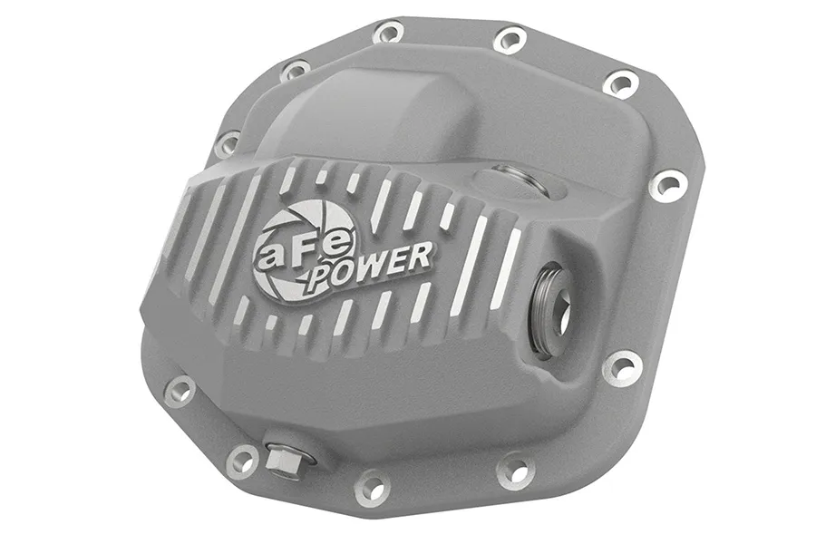 aFe Power AFE Power Street Series Rear Differential Cover Raw w/ Machined Fins, M186-12 - JL