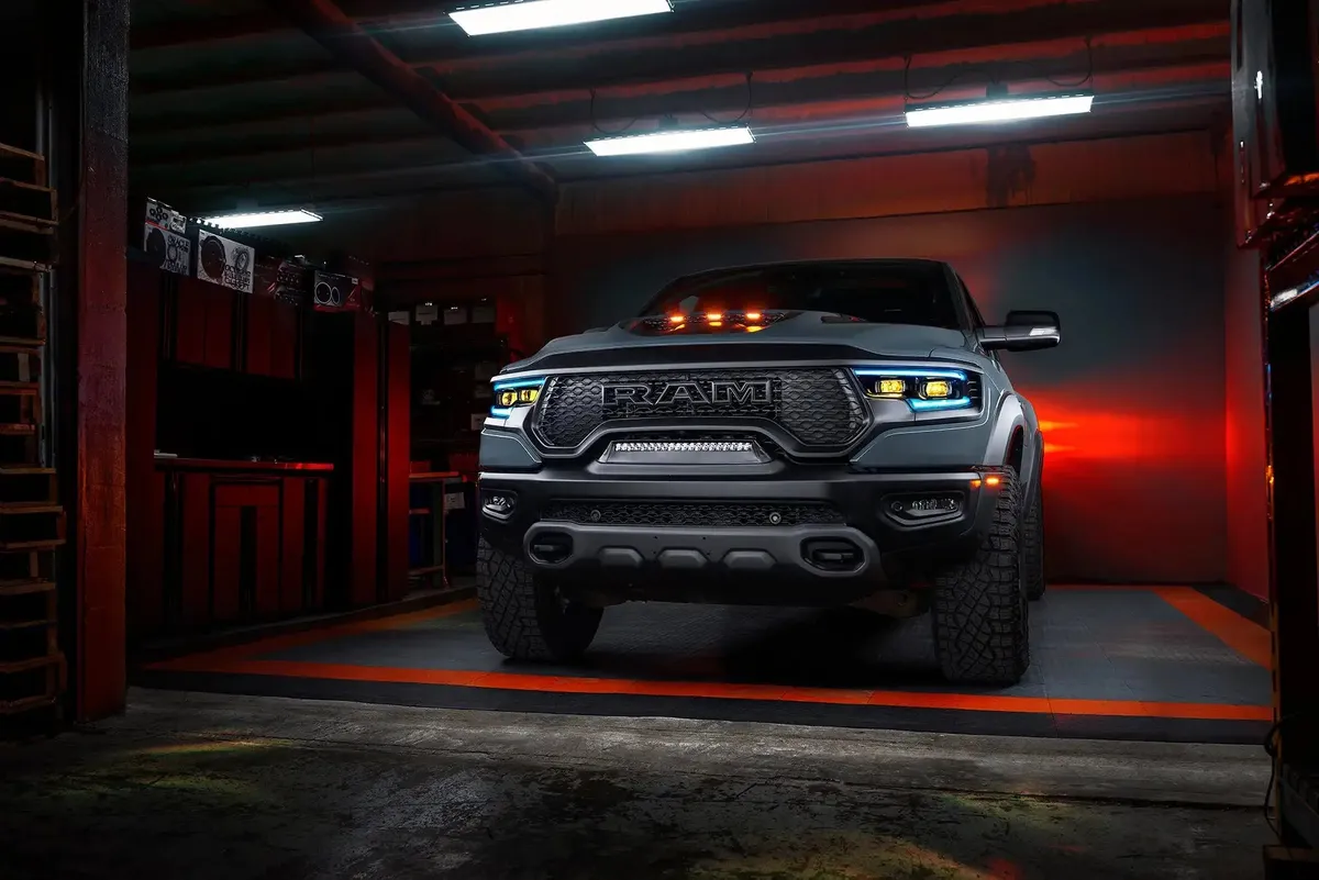 Oracle Lighting 2019-2021 RAM 1500 Colorshift RGB Headlight Demon Eye Kit - LED Projector Headlights product image