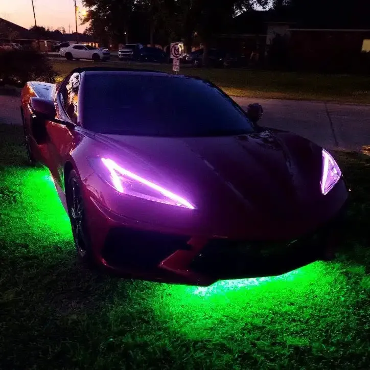 1442-335 - 2020-2021 Chevrolet c8 Corvette Oracle Colorshift Rgb+a LED Headlight DRL Upgrade product image