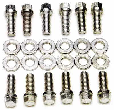 Edelbrock Edelbrock 8504 Intake Manifold Bolt Set For 1986 & earlier S/B Chevy Edelbrock Manifolds