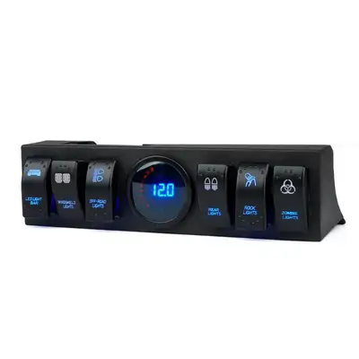 Xprite Jeep Wrangler JK 6 Rocker Switch Panel