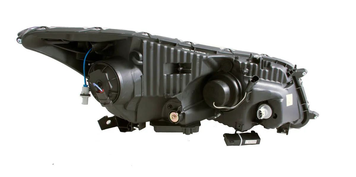 0812 Accord Projector Headlights W/Ubar Black Clear Driver/Passenger product image