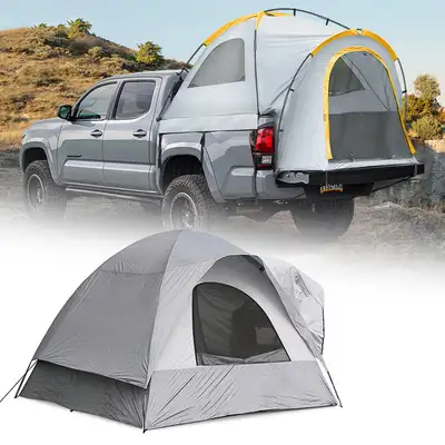 LED Factory Mart Waterproof 6-6.5'L Bed Tent Camping for Pickup Truck