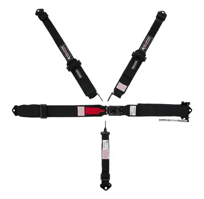 Allstar Performance 5-Pt Harness L&L Ratchet 3in Belts w/2in Shoulder