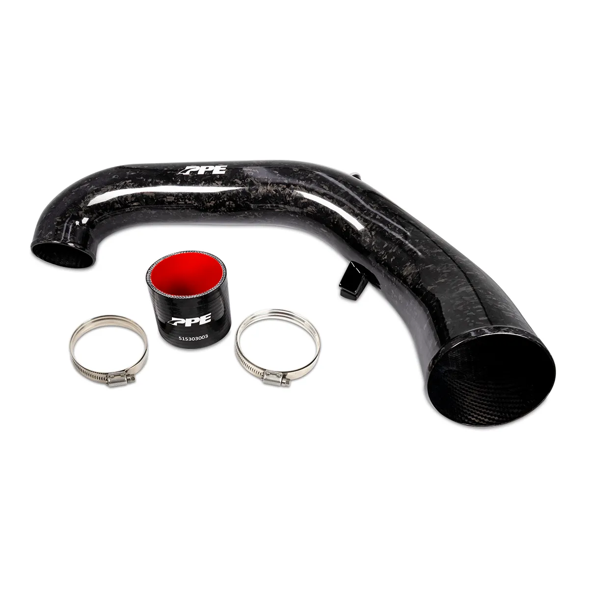 2020-2023 GM 1500 3.0L Zilla Carbon Fiber Intake Tube Forged Carbon Design PPE Power product image