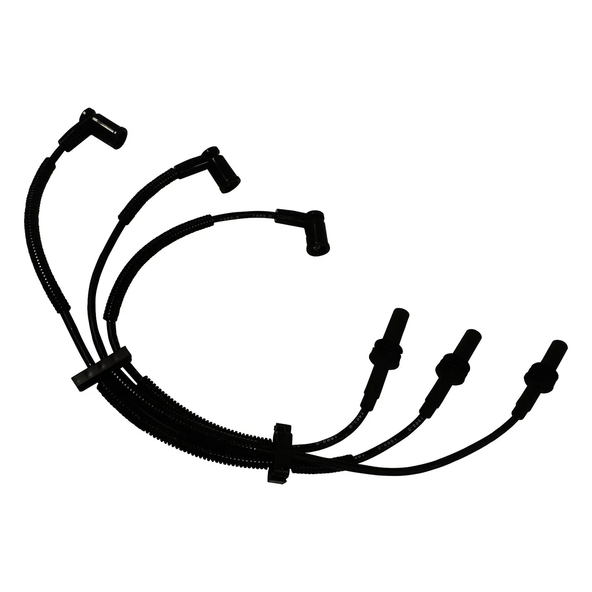 Ignition Wire Set 2009-2010 WK Grand Cherokee; 2009-2010 XK Commander; 2009-2012 KK Liberty; 2010-2011 KA Nitro; 2009-2011 ND Dakota; 2009-2010 NM MMC Raider; 2009-2009 HB Durango; 2009-2012 DS Ram product image