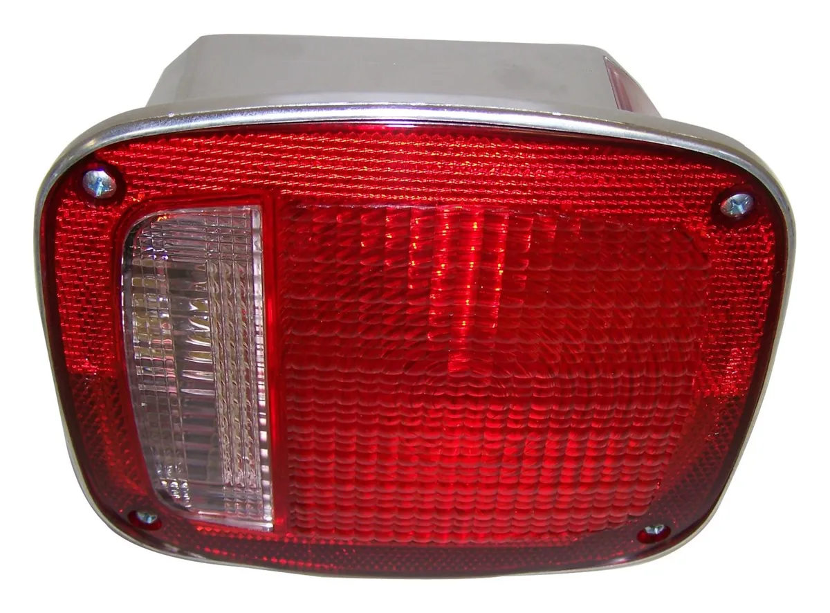 Crown Automotive Jeep Replacement 5457197C Left Tail Lamp w/ Chrome Body for 1976-1980 Jeep CJ-5, CJ-7 product image