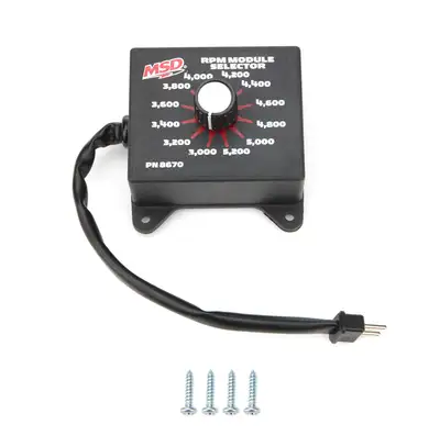 MSD RPM Module Selector Switch 3.0k5.2