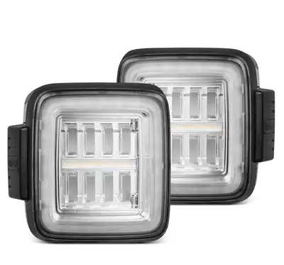 AlphaRex AlphaRex 602030 Prismatic LED Taillights Clear