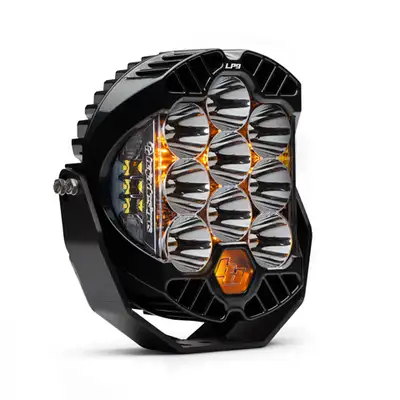 Baja Designs Lp9 Pro LED Auxiliary Light Pod Spot Clear Lens With Amber Backlight