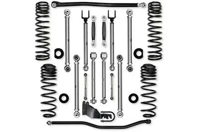 Rock Krawler 18c Wrangler JL 4dr 3.5in X Factor Pro No Limits Aluminum Frt/Rear Lift Kit