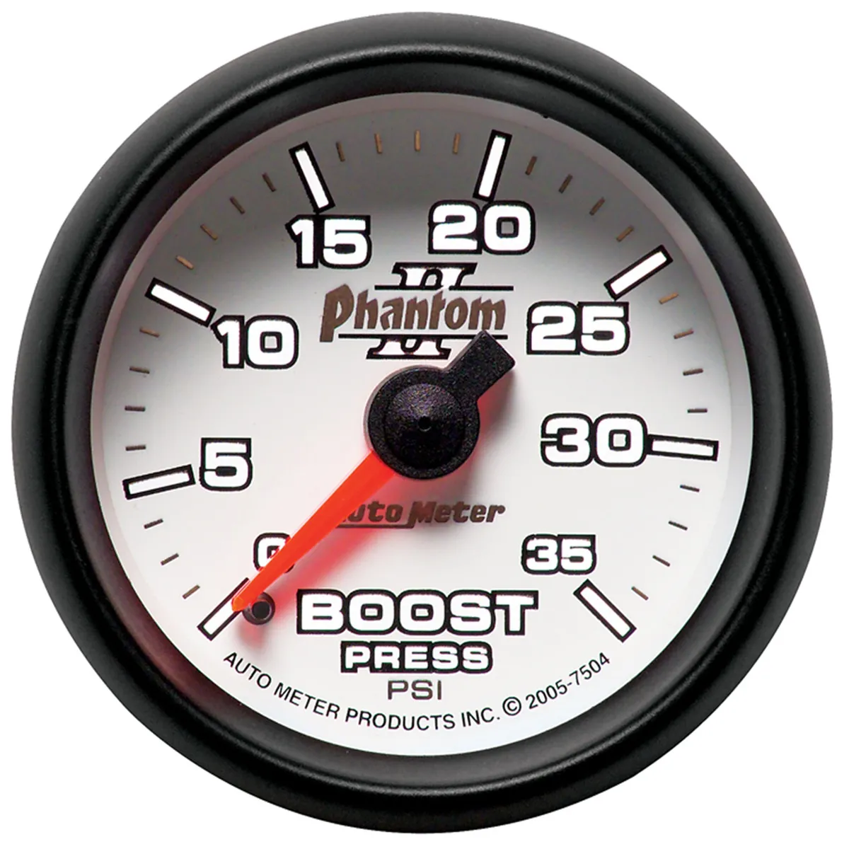 Gauge, Boost, 2 1/16", 35psi, Mechanical, Phantom II product image