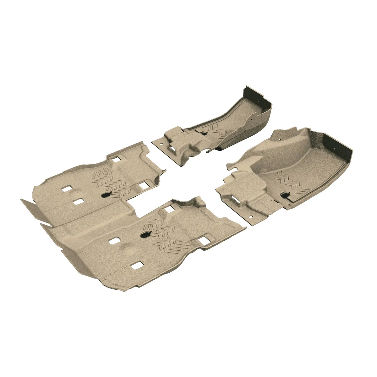 ArmorLite Front and Rear Flooring Kit - Mesa Smoke - JL 4Dr 18-23 product image