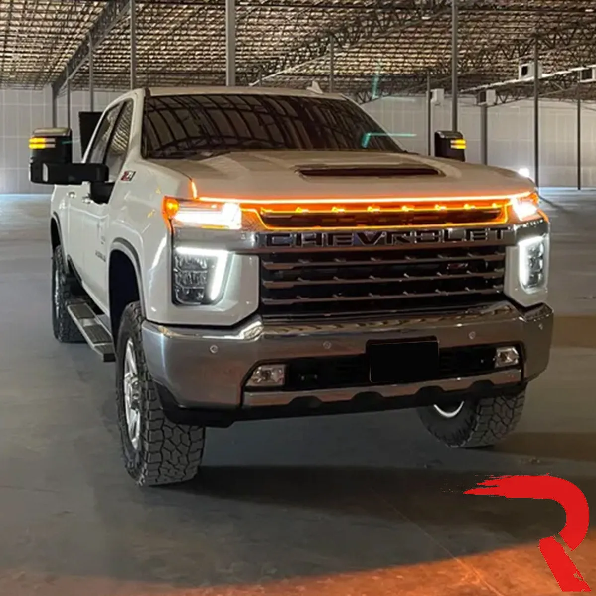 Recon High Powered White LED Under Hood DRL Light Strip With Start-Up Sequence in 59 Length product image