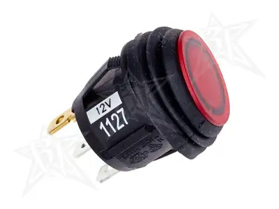 RIGID Industries RIGID 2 Position (On/Off) Rocker Switch, Red, Single