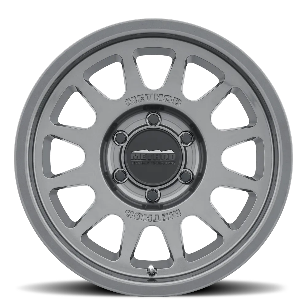 MR703 Bead Grip 17x8.5 0mm Offset 8x170 130.81mm Centerbore Machined - Clear Coat product image