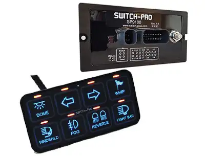 Switch-Pros Switch- Pros Bezel Style 8-Switch Panel Power System