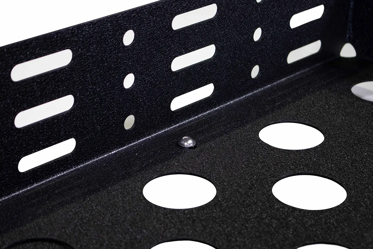 8-gauge steel, Black powder coat, Stainless Steel hardware, 40 in. long x 19 in. wide product image