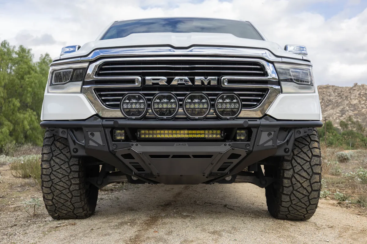 DV8 2019-2025 Ram 1500 Tube Front Bumper FBDR1-07 product image