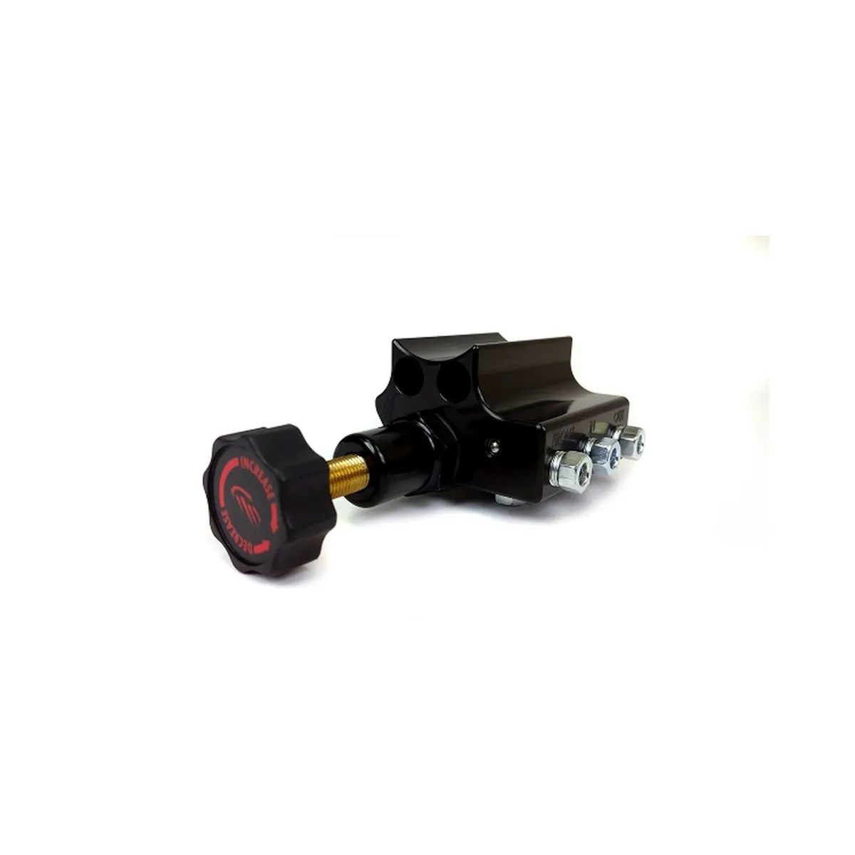 Bear Brakes Remaster Master Cylinder Assembly And Proportioning Valve, Kit, Black, 1-1/8 Inch Bore 1-1/8 In. Bore, Left Ports, Black Master Cylinder, Prop Valve And Pre-Bent Hardlines With 3/8 In. Inverted Flare Fittings Baer Brakes product image