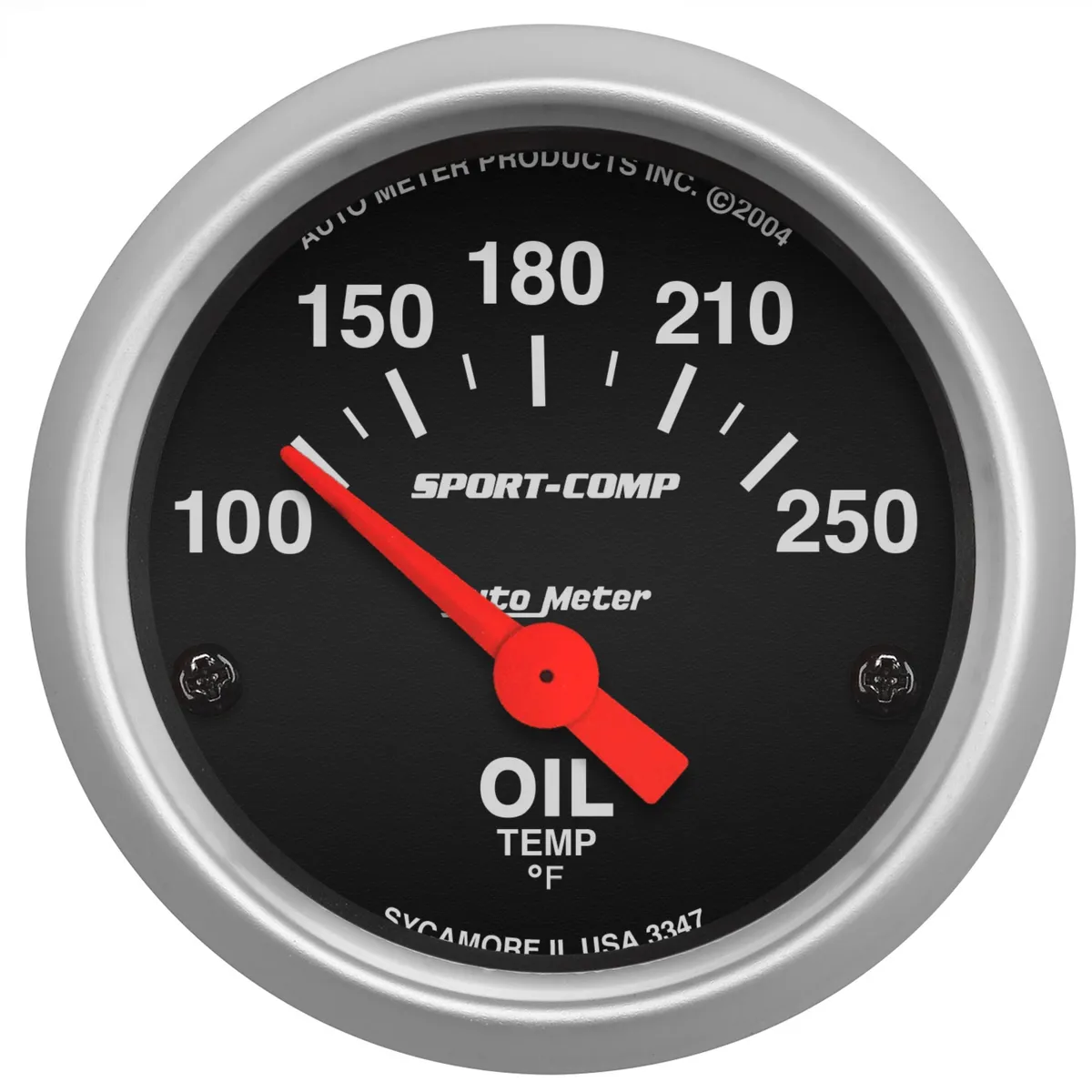 2-1/16 In. Oil Temperature, 100-250 Fahrenheit, Sport-Comp product image