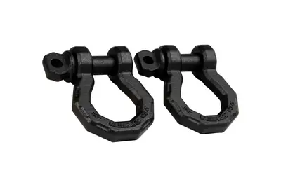 BulletProof Hitches BulletProof Channel Shackles for Safety Chains (Pair)