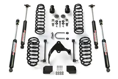 TeraFlex Teraflex 2.5in Coil Spring Base Lift Kit & 9550 VSS Twin-Tube Shocks - JK 4DR
