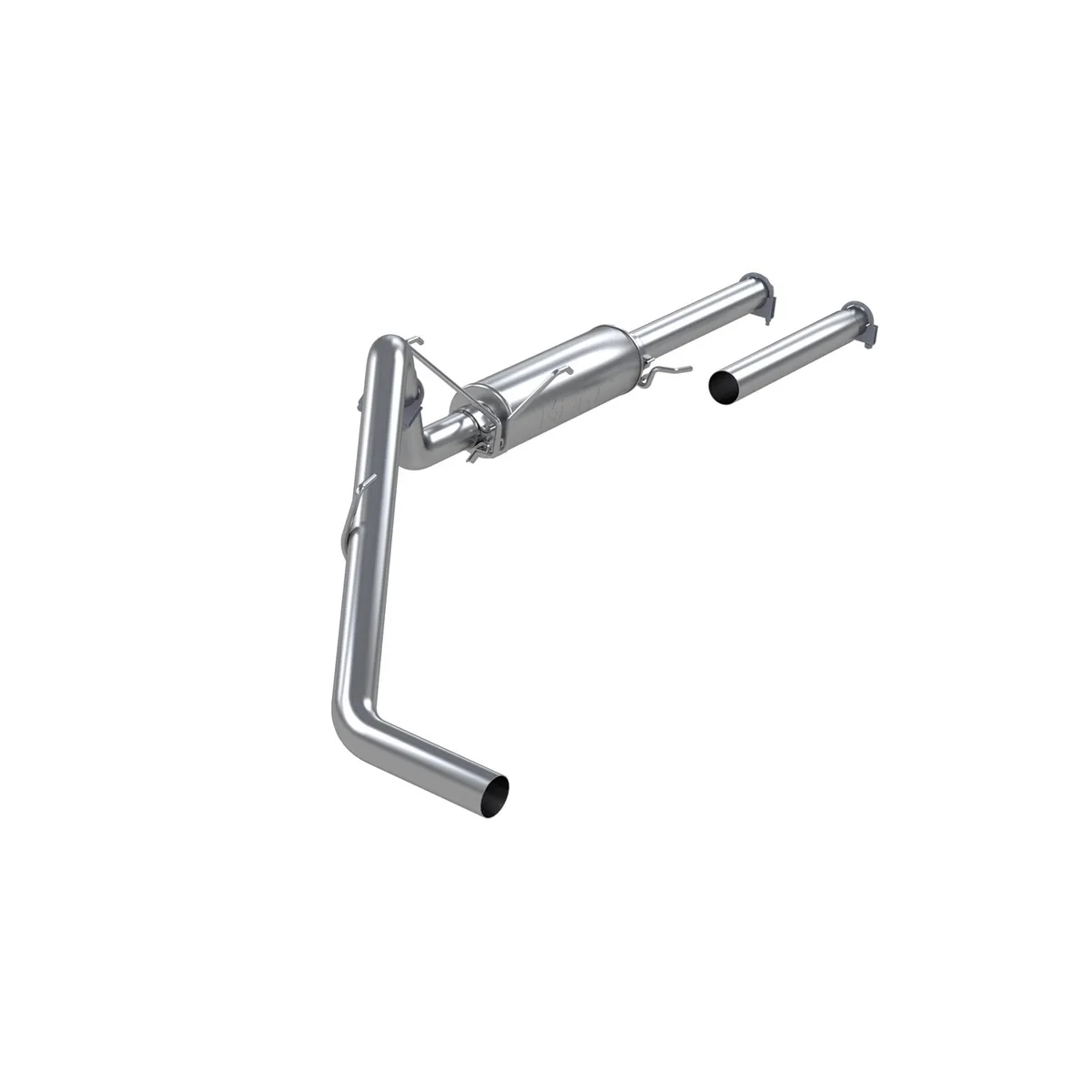 Cat Back Exhaust System Single Side No Tip Aluminized Steel For 04-05 Dodge Ram Hemi 1500 4.7L and 5.7L Standard Cab/Crew Cab/Short Bed MBRP product image