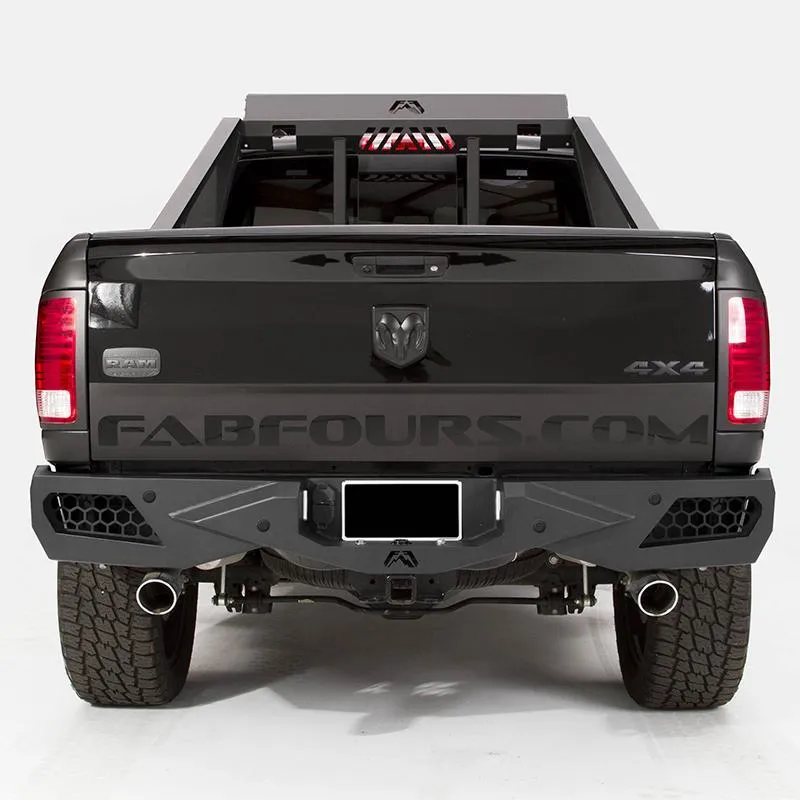 Vengeance Rear Bumper; 2 Stage Black Powder Coated; w/Sensors; product image