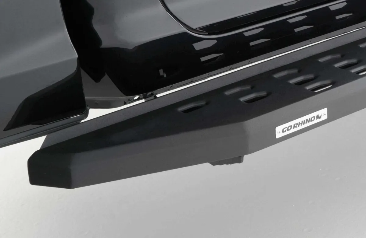 Go Rhino - 69420687PC - RB20 Running Boards With Mounting Brackets - Textured Black product image