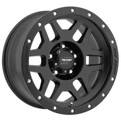 Pro Comp Pro Comp 5041-897350 Phaser Satin Black 18x9 5x5 5BS Offset 0mm Cap P/N 5041550000