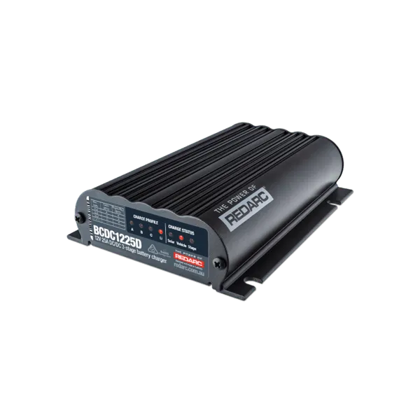 REDARC 12v 25a Smart Start Dc/Dc Dual Input Battery Charger