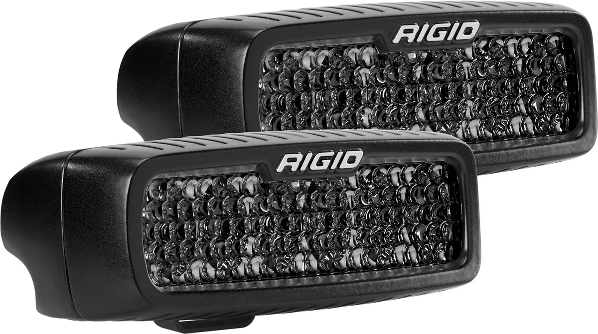 Rigid Industries 905513blk Sr-Q Series Pro Midnight Edition, Spot Diffused, Surface Mount, Pair product image